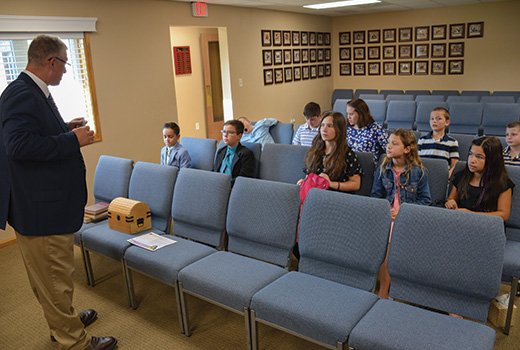 Children's classes at Harvest Baptist Church in Manhattan, KS